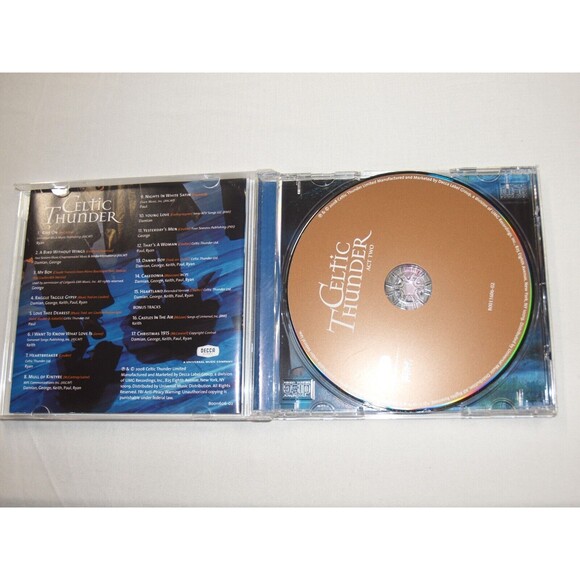 Celtic Thunder Act two (Ireland) (CD, Sep-2008, Decca) - Picture 2 of 3